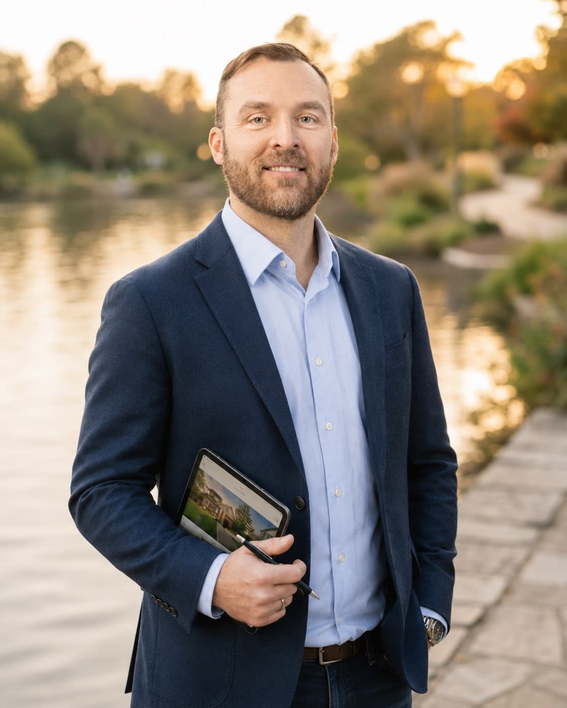 Bryce Caldwell, RE/MAX Results — on location by Lake Minnetonka