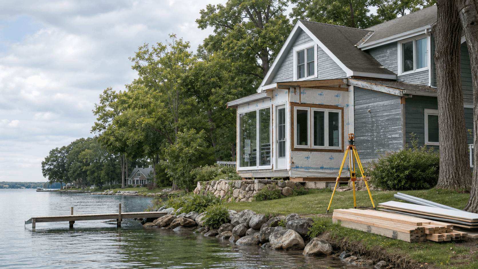 Can You Remodel a Lake Minnetonka Waterfront Home?